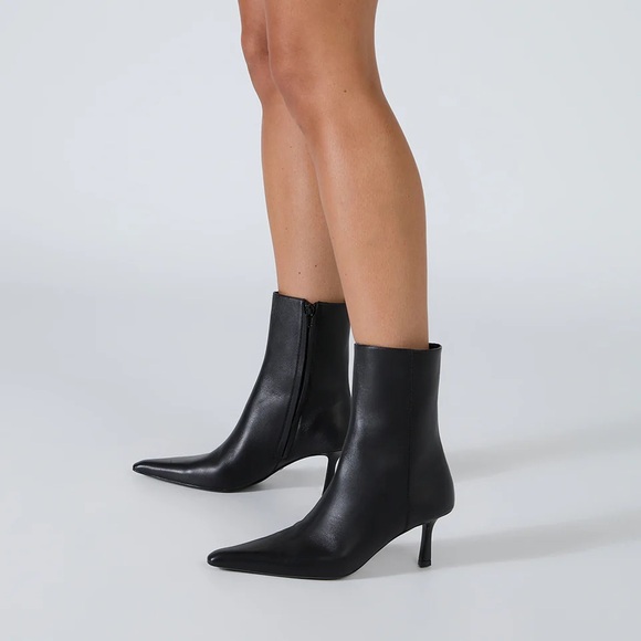 Tony Bianco Quincy Black Nappa Boots NEW - Picture 2 of 16